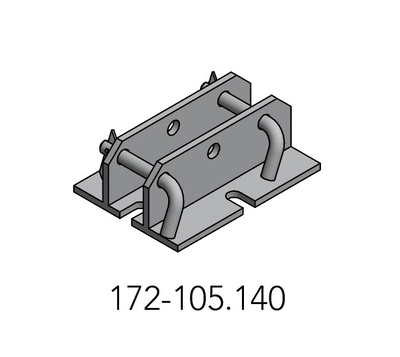 Doppelendgelenk für Richtstrebe Tobler Scaffolding and Formwork SH.P.K.