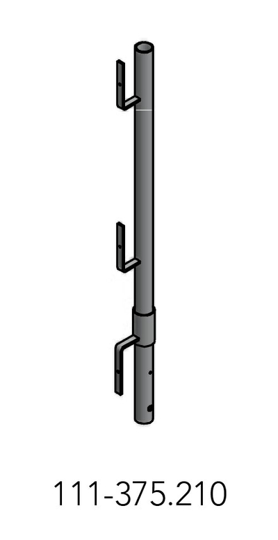 TS12 Geländerpfosten GP 120 Tobler Scaffolding and Formwork SH.P.K.