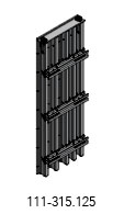 TS12 Standard-Elemente Höhe 360 cm Tobler Scaffolding and Formwork SH.P.K.