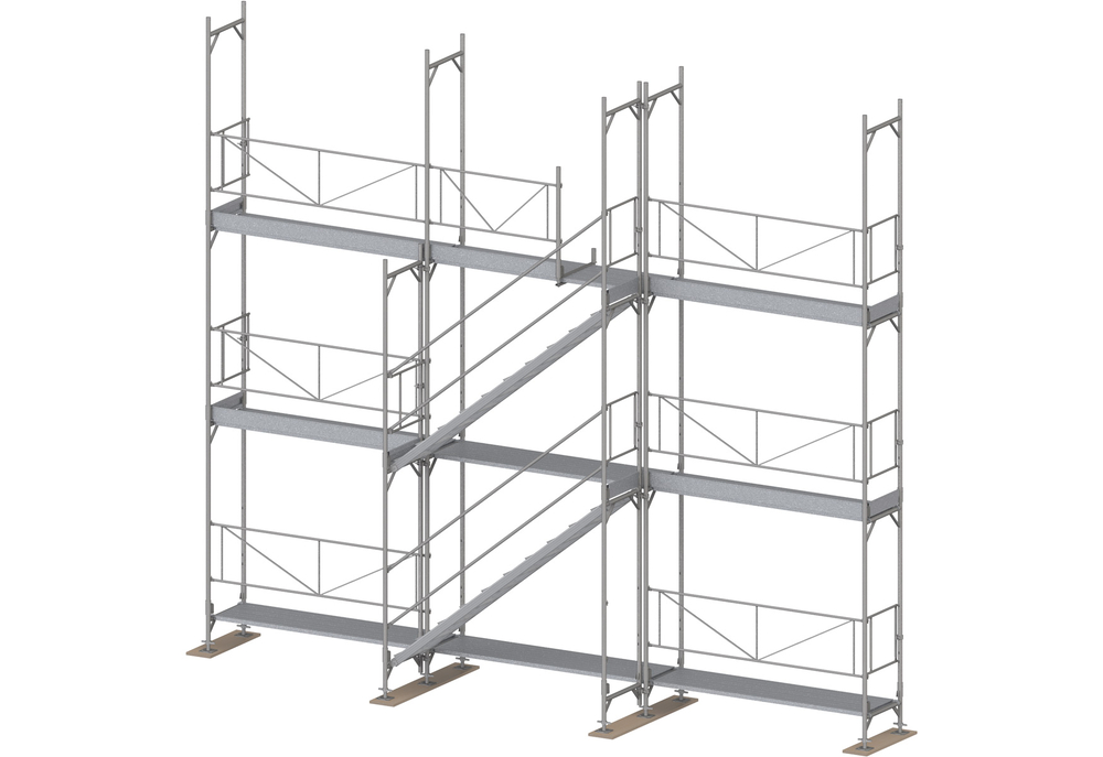 Komponentët e sistemit të skelave Tobler MATO 1 Tobler Scaffolding and Formwork SH.P.K.
