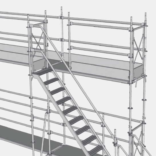 De-icing and washing scaffolding Tobler AG