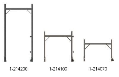 Scaffolding frame steel 100 cm Tobler AG