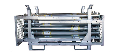 Storage rack for props with  anti-fall protection Tobler AG