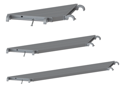 Trapezoidal platform aluminium Tobler AG